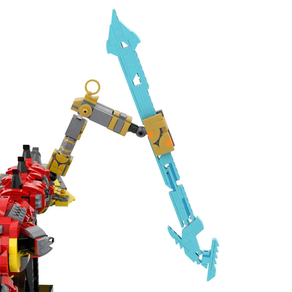 MOC Классическая игра Механический Зверь-демон набор строительных блоков Zeldaed