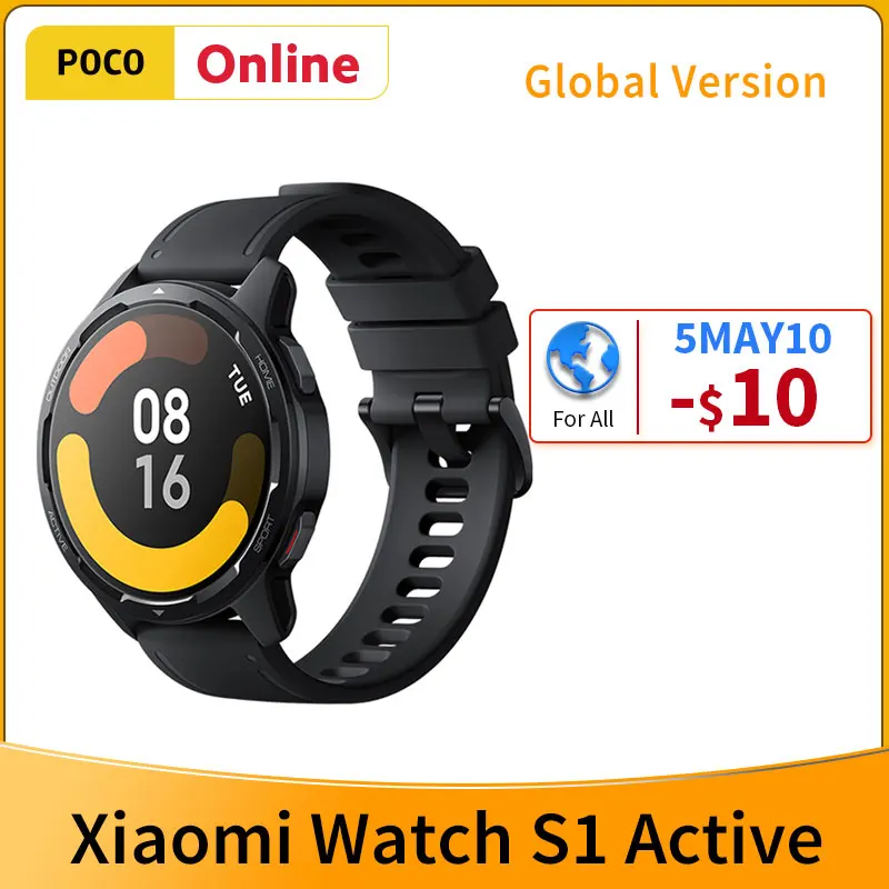 Умные часы Xiaomi Watch S1 1 43 дюйма AMOLED дисплей Bluetooth GPS |