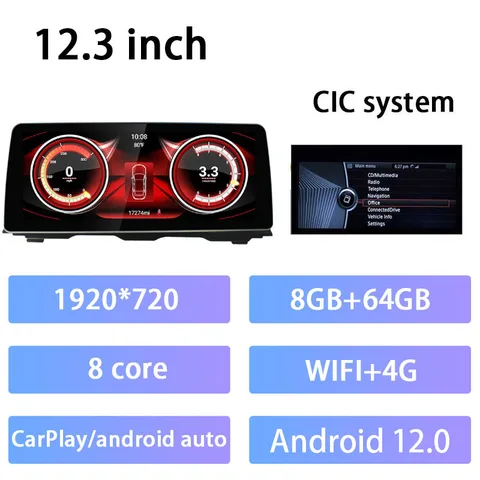 ShunSihao для 12,3 "5 серии 535i 520d F10 F11 2011-2016 Автомагнитола мультимедийная автомобильная аудиосистема carplay Blu ray android все в одном 128G