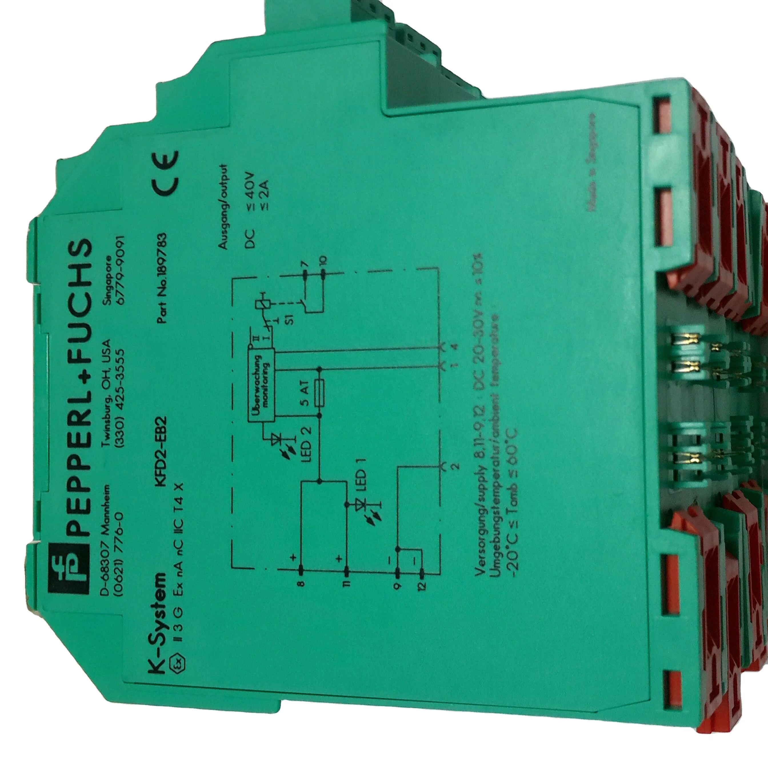 

P+F Security gate KFD2-EB2.R4A.B KFD2-CRG2-EX1.D