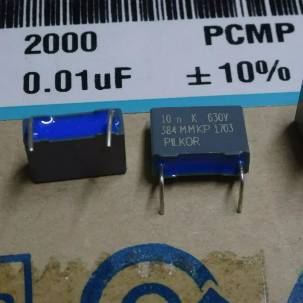 20 шт.лот MKP384 0.01 мкФ 630 В 10 нФ 103 K, новый пленочный конденсатор 10 мм (с индивидуальными выводами) PCMP384SP015 (art.: 3920dab657dee) - 3920dab657dee
