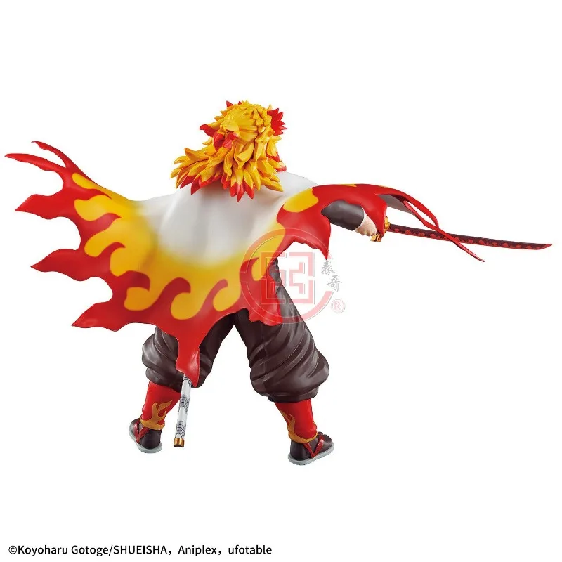 Фото Оригинальная сборная модель-фигурка Bandai Demon Slayer: Kimetsu No Yaiba Кёджуро Ренгоку, аниме-фигурка, коллекционный сувенир, подарок на праздник №5