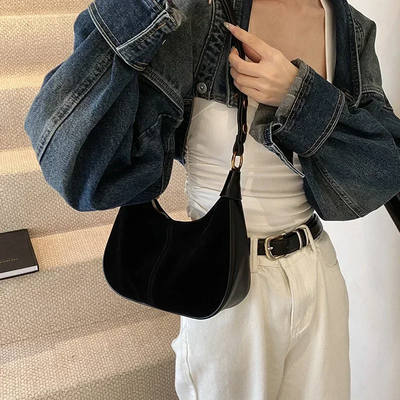 Модные однотонные Женские сумки в стиле ретро из искусственной кожи с