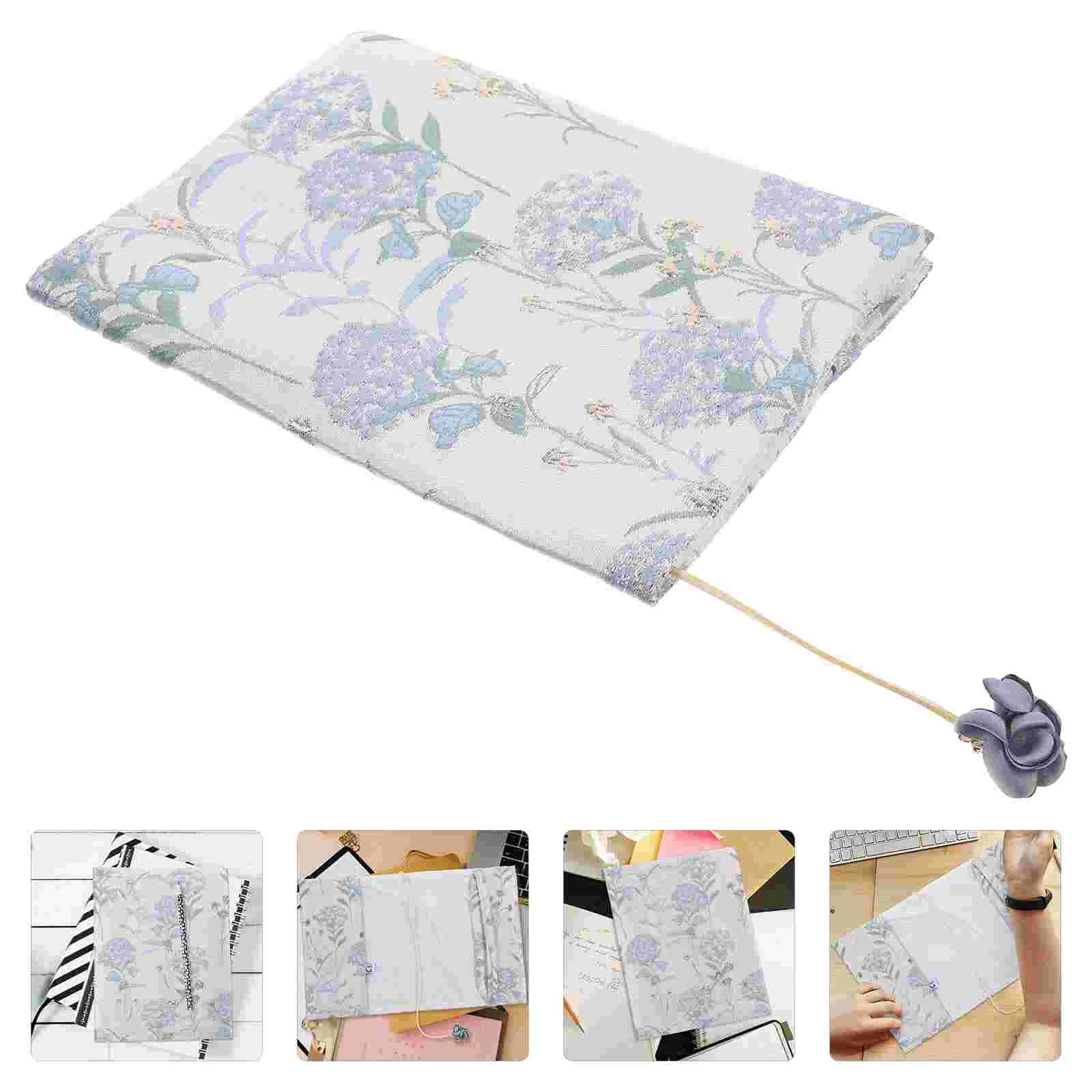 

Handmade Cloth Book Cover Sleeve Students Delicate Protector Travel Notebook Fashion Hand-made Decorative Fabric Saver