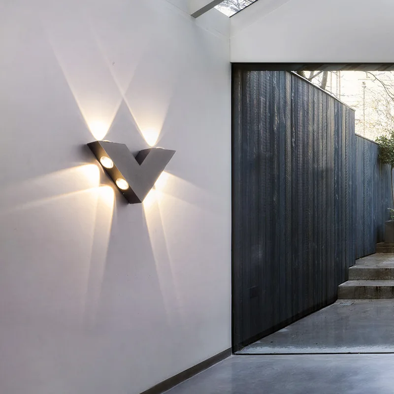 

Наружная лампа, балкон, наружная настенная лампа, украшение для сада, дома, Настенный декор