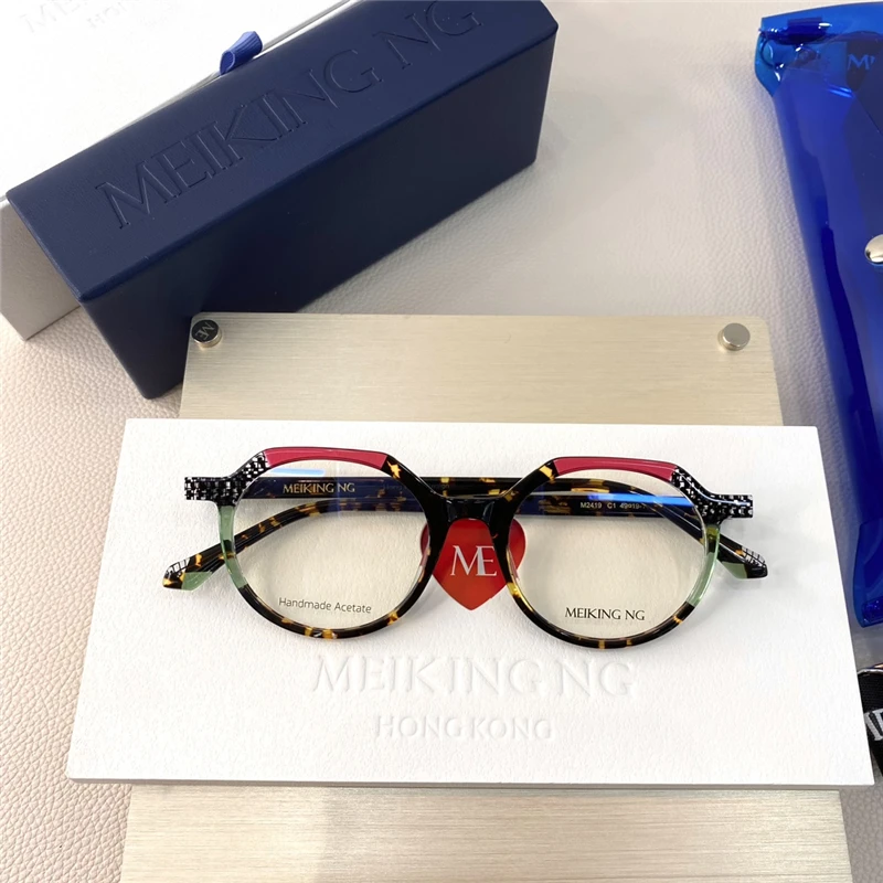 Оптические очки для мужчин и женщин ретро-дизайнер 2419 модные овальные оправы из