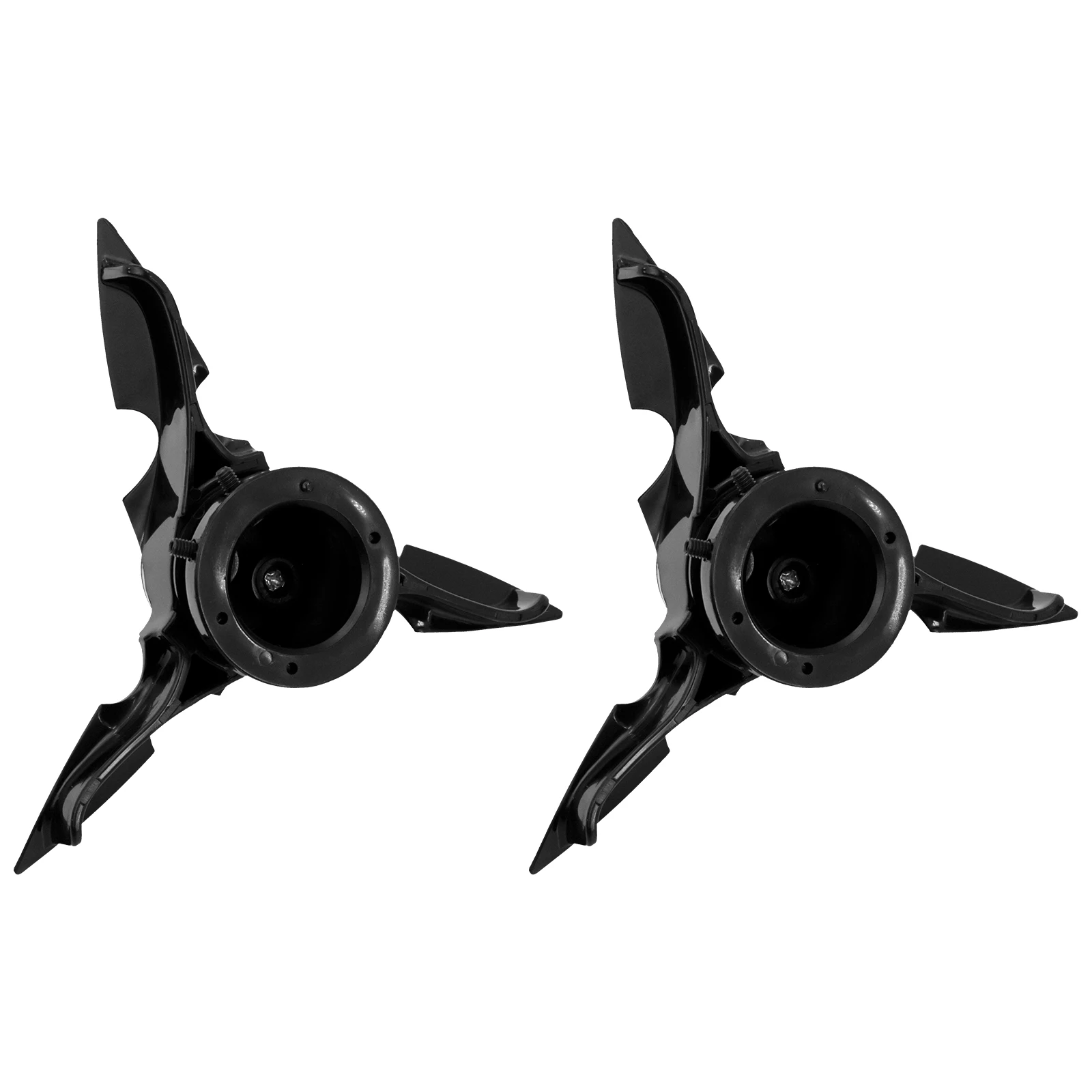 2 шт. черные/хромированные колпачки для передней оси мотоцикла из АБС-пластика