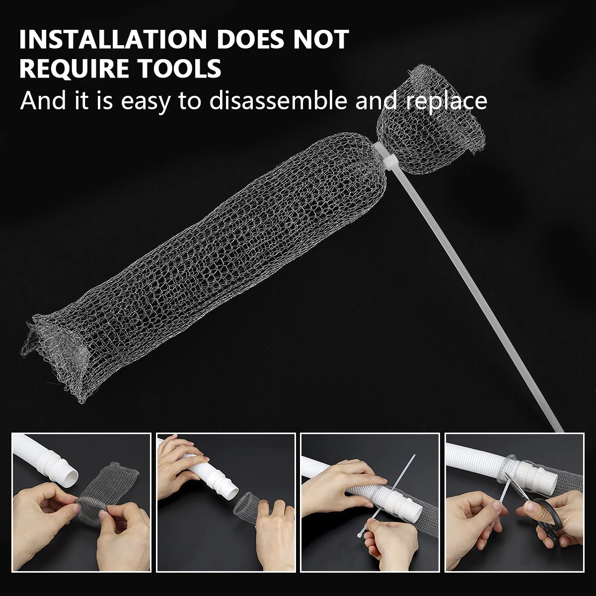 50 шт. ловушка для стиральной машины из нержавеющей стали