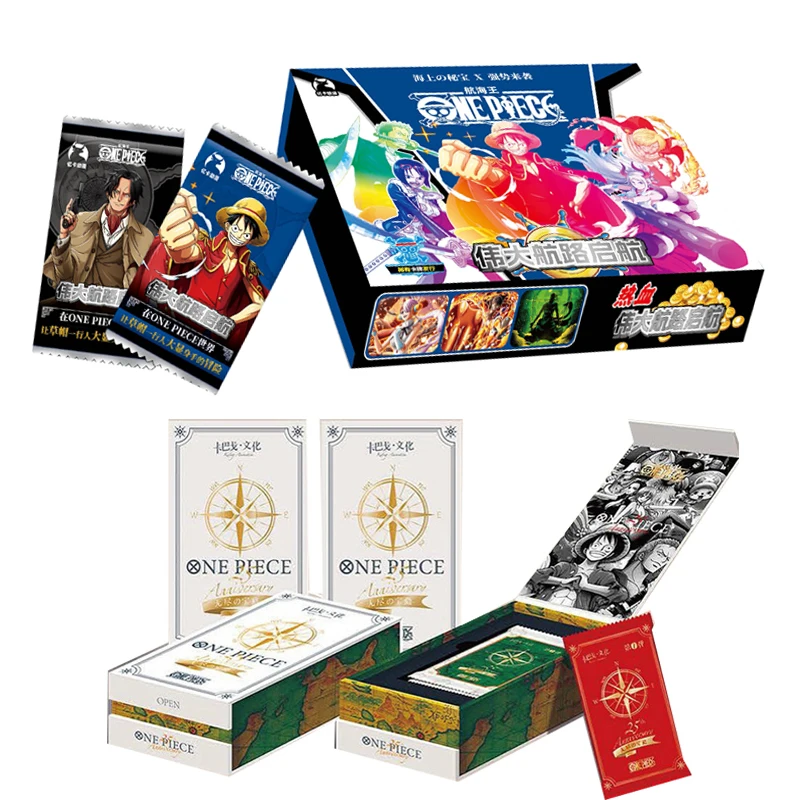 

2023 NEW One Piece Card Collection Cards The Great Voyage Begins Global Limited Issue Hobby Collectible Card for Kids Toy Gifts
