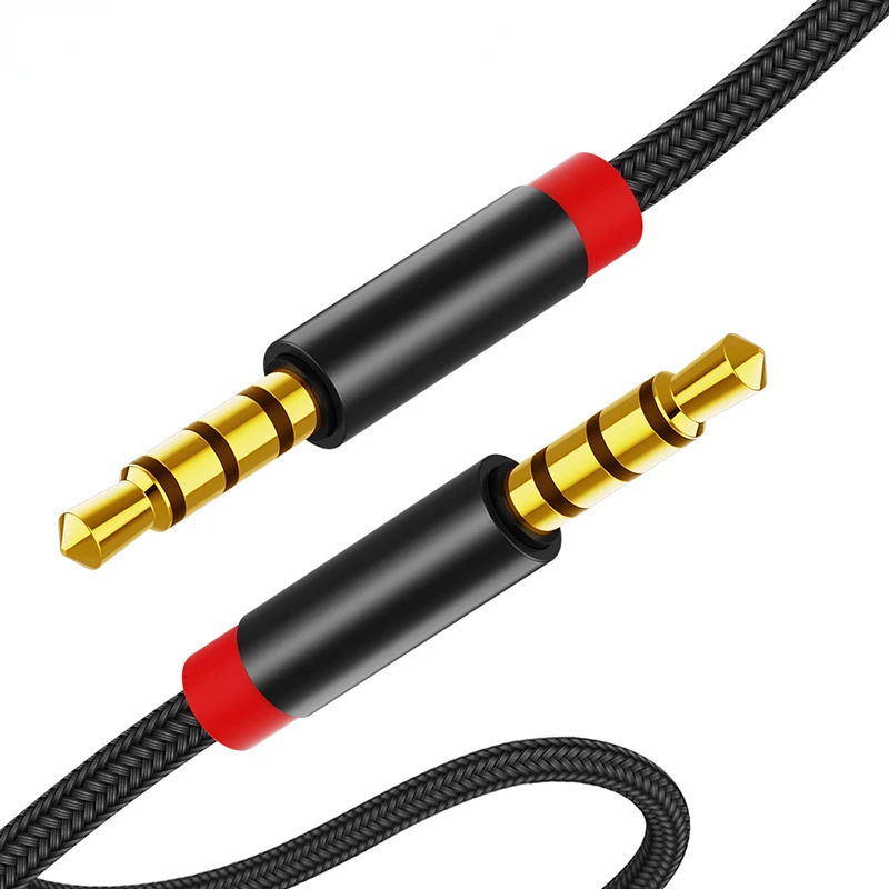 

Jack AUX Audio Cable Speaker Cable Splitter Headphone for Computer Car MP3 AUX Cord Mic Audio Y Splitter Cable