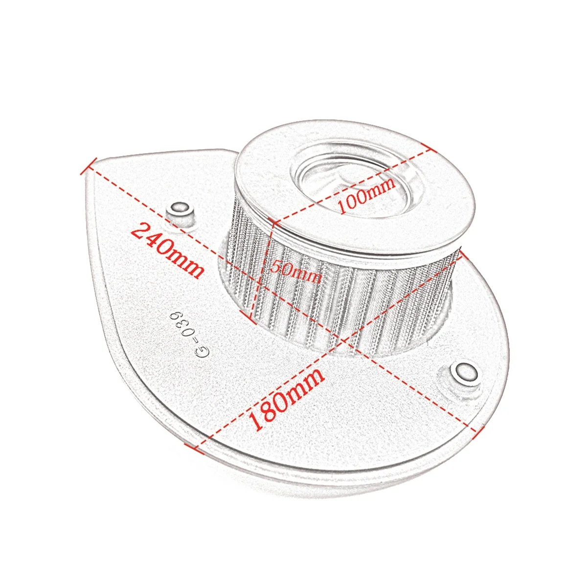 Мотоциклетный воздушный фильтр с высоким потоком стильный для XG750 Street750 XG500 HD-4915