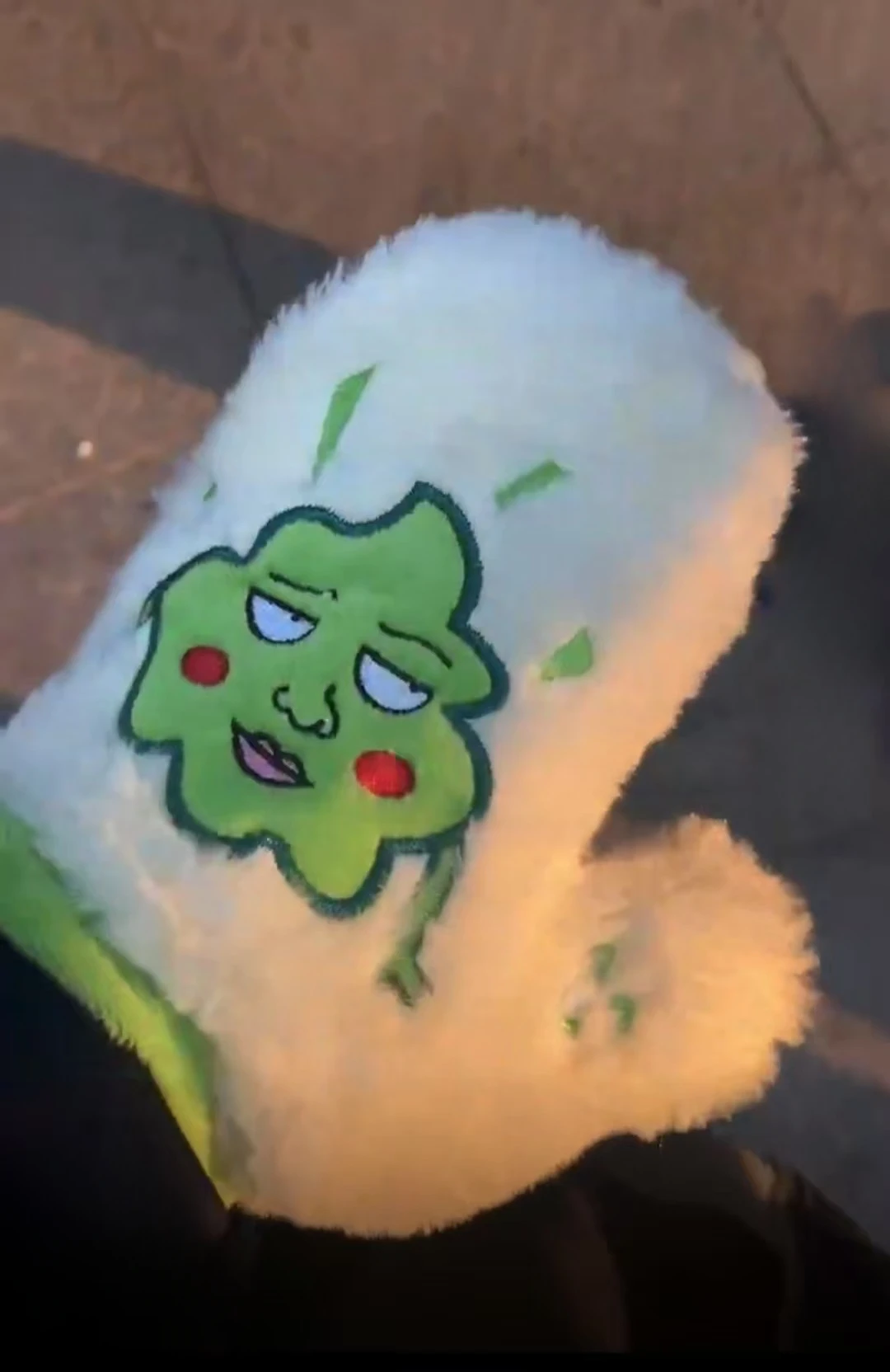 Аниме Mob Psycho 100 Mobu Saiko Hyaku Dimple пушистая перчатка для косплея варежки теплые