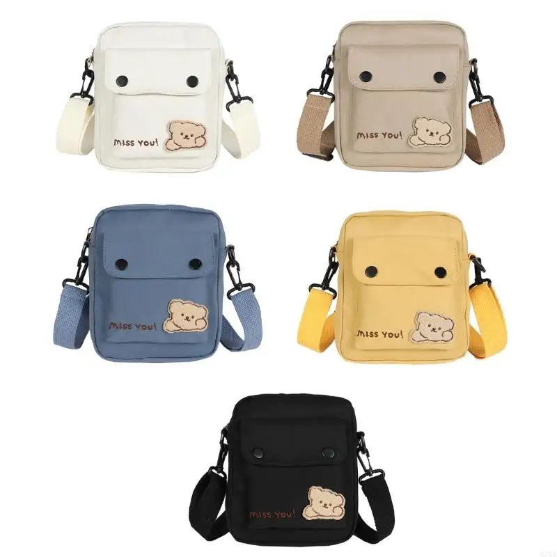 G7NB Girls Alwess Beald Bag Cartoon Bear Satchel Сумка в |