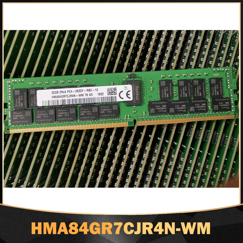 

RAM 32G 32GB 2RX4 PC4-2933Y-RB2 DDR4 For SK Hynix Memory HMA84GR7CJR4N-WM