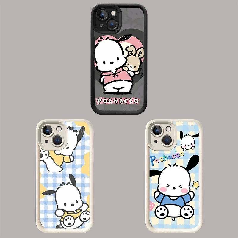 WB-24 Белый ступенчатый чехол из ТПУ с помпонами для Huawei Pura 70 mate 50 P60 40 nova 11 10 9 Y90 Pro