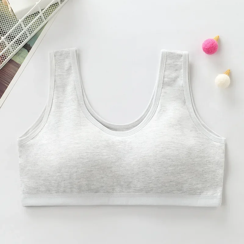 Женский бюстгальтер для студентов-подростков легкое хлопковое нижнее белье