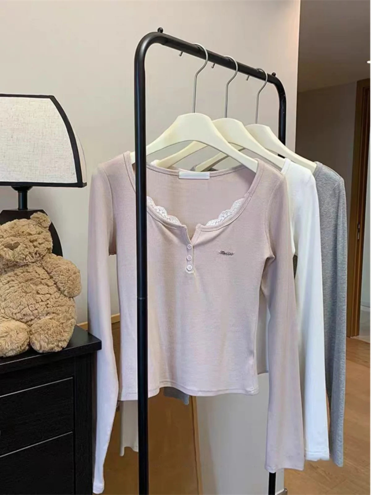 Гуанчжоу 3 Th Line горячая распродажа ~ кружевная лоскутная утолщенная рубашка с