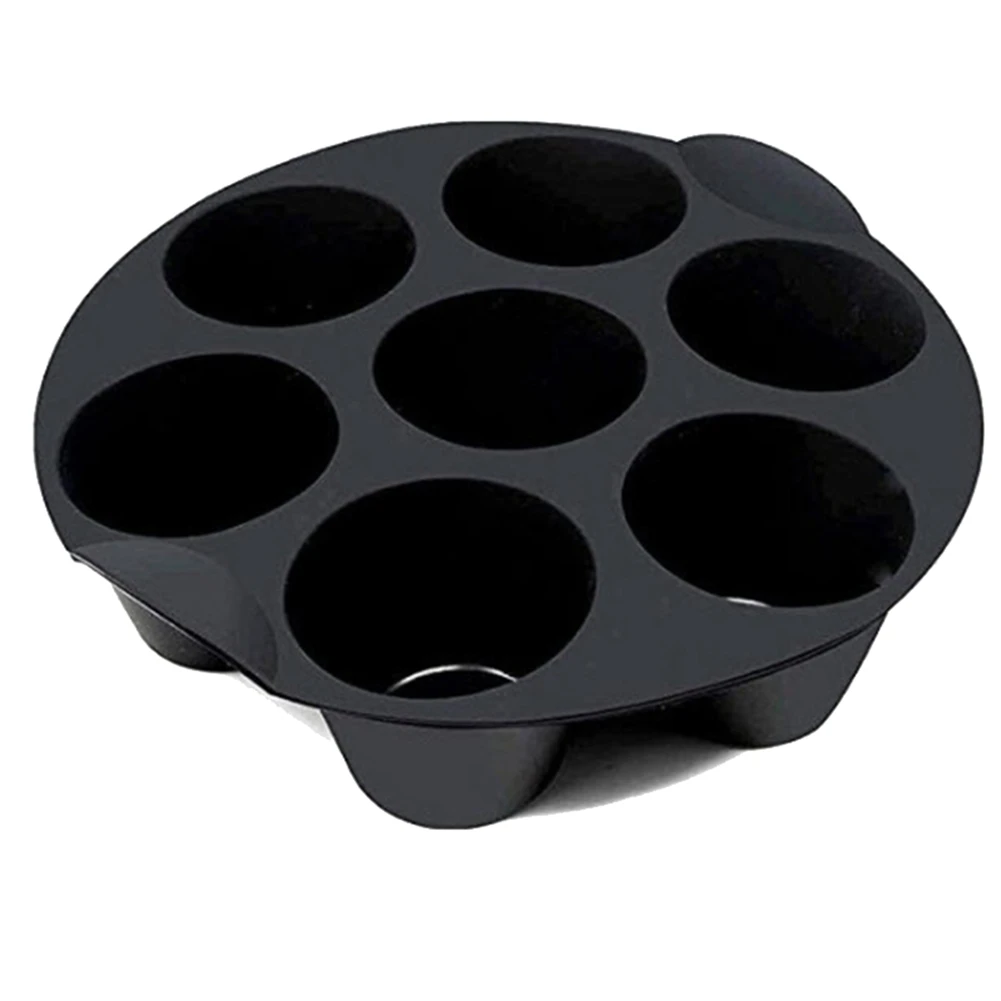 

Air Fryer Accessories 7 Even Cake Cups Muffin Cups Suitable for 3.5-5.8L Air Fryer
