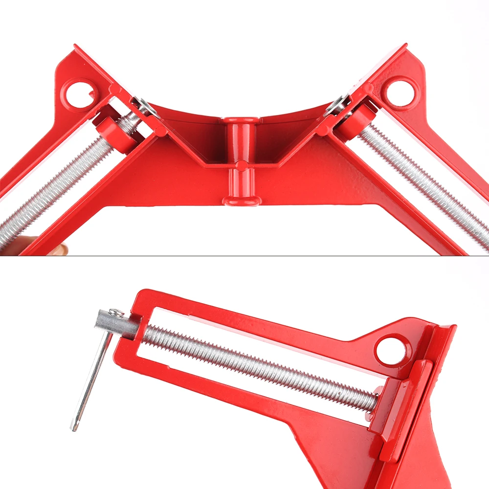 1 pc Rugged 90 Degree Right Angle Clamp Clip DIY Corner Clamps Quick Fixed Glass Wood Picture Frame Woodwork |