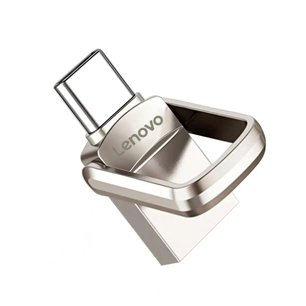 

Lenovo Compact Lightweight High-speed Transfer Type-C USB3.1 Flash Disk Metal Memory Rod Phone Accessories U Disk Memory Rod