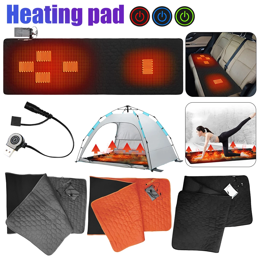 Коврик для сна с подогревом регулируемой температурой USB