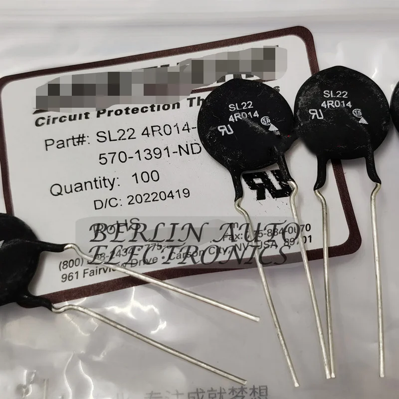 

New 5pcs SL22 4R014 4R 14A 22MM SL22-4R014 resistance