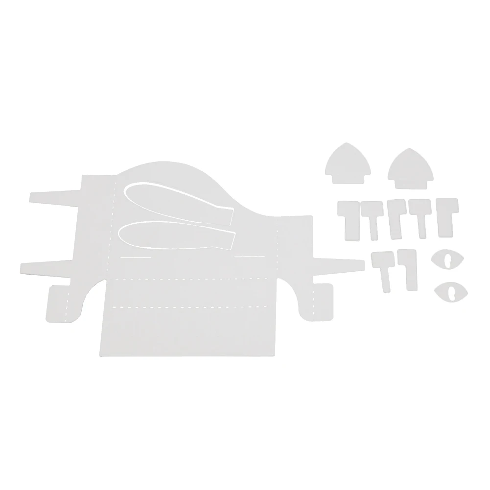 Милый кролик фортепиано и кошка металлические штампы канцелярские инструменты