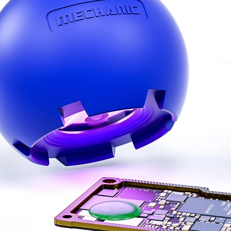 

Новинка от MECHANIC Q1 Q2, Binuclear, светодиодный, УФ-лампа для отверждения, УФ-оптический клейкий слой без тени, зеленое масло, перезаряжаемый, беспроводное использование, УФ фитиль