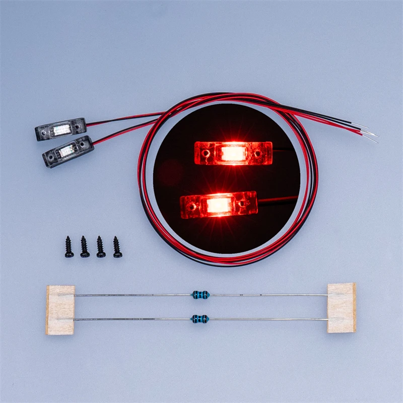 Предупреждающий светильник центральная сетка точечный профиль Cbd-05 для Tamiya Scania