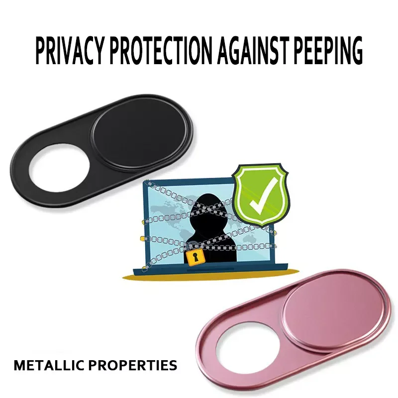 

6 Pcs! Webcam Cover Metal Material Universal Camera Protective Sticker Phone Privacy Sticker Support iPad Cellphone Laptop