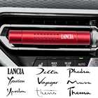 Автомобильный Кондиционер для ароматерапии освежитель воздуха для Lancia Дельта диссерса Флавиа Муса YPSILON VOYAGER Thema Phedra эмблемы