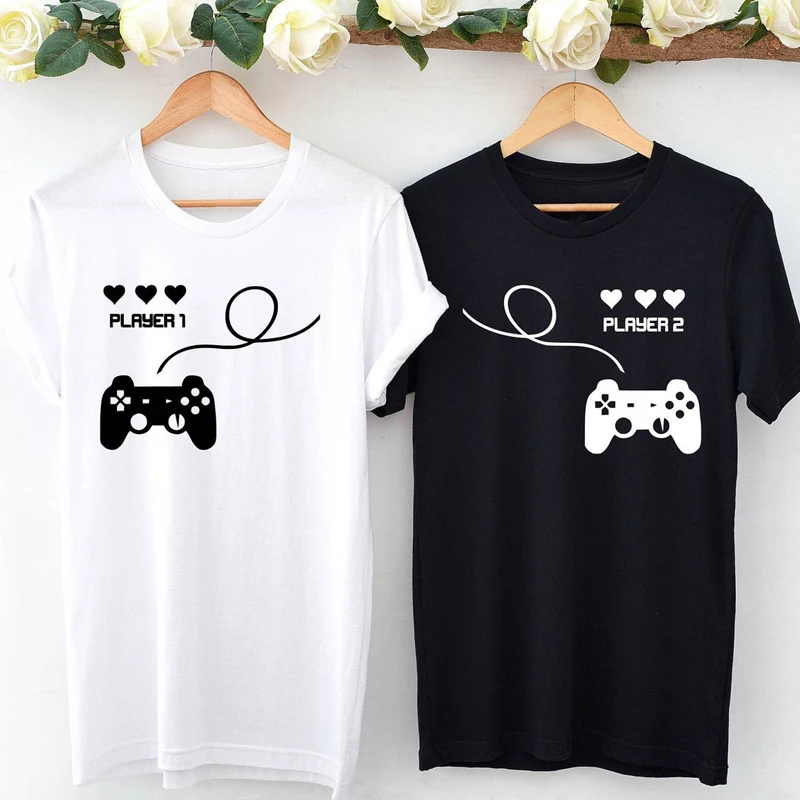 Summer Clothes for Women T Shirt 2022 Korean Fashion Print Short Sleeve Tees White Black Tops Streetwear T-shirts Ropa Mujer