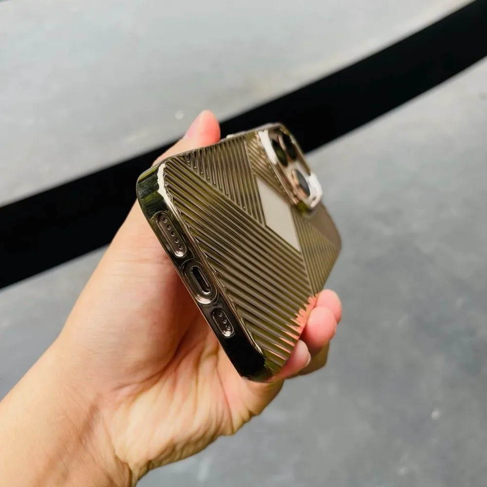 Ультратонкий саржевый чехол для телефона HOCE iPhone 16 Pro Max 15 противоударная жесткая