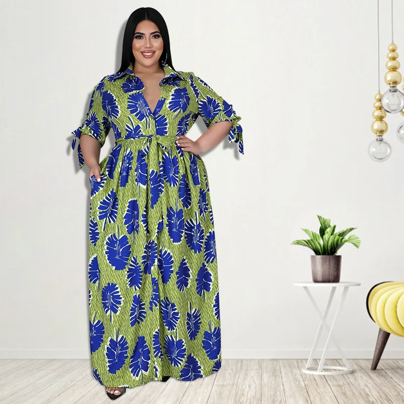 

4XL 5XL Plus Size African Long Dresses For Women 2021 African Clothes Africa Dress Dashiki Ladies Clothing Ankara Africa Dress