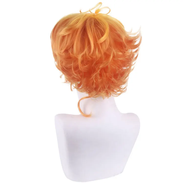 Парик для косплея по мотивам аниме обещанная Невеста женщин и мужчин с короткими