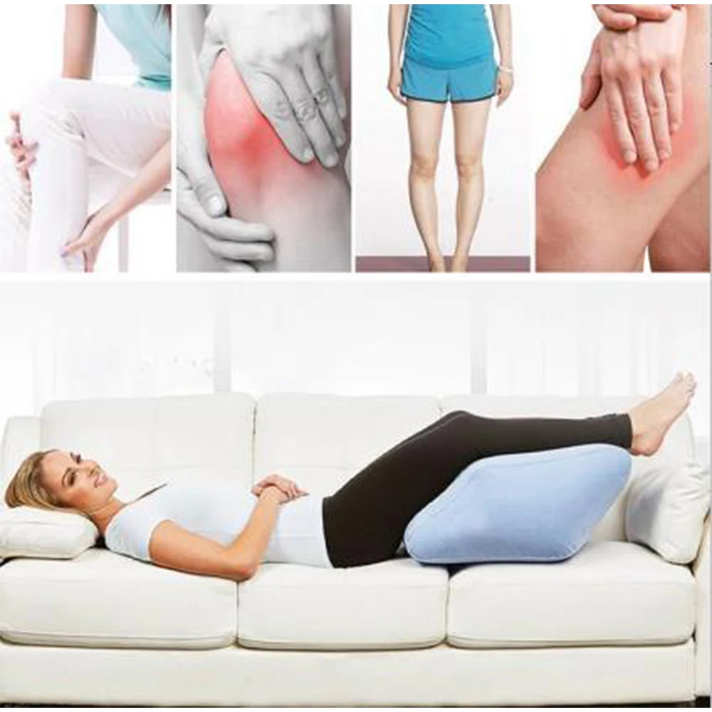 1 шт. надувная подушка для ног с насосом | Дом и сад