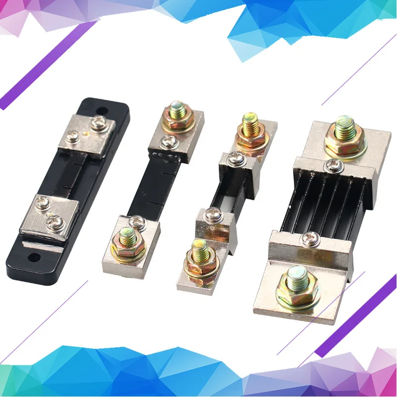 

Резистор переменного тока 75 мВ, 50 А, амперметр для панели, амперметр, Shunted, увеличивающийся шунт тока, тестер устройства сопротивления для цифрового усилителя