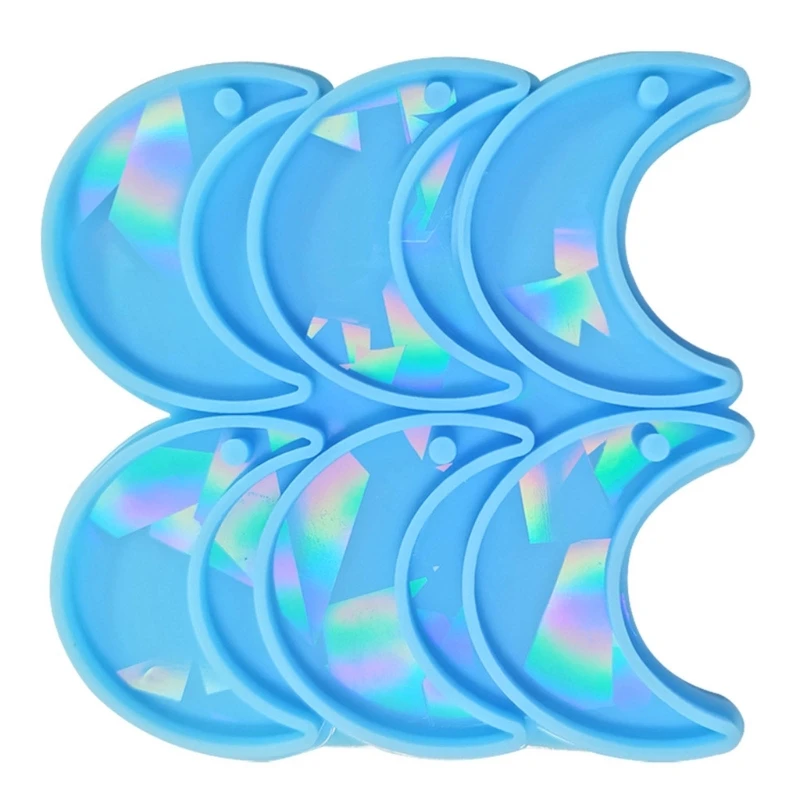 

DIY Keychain Earring Pendant Mold Moon Heart Mold