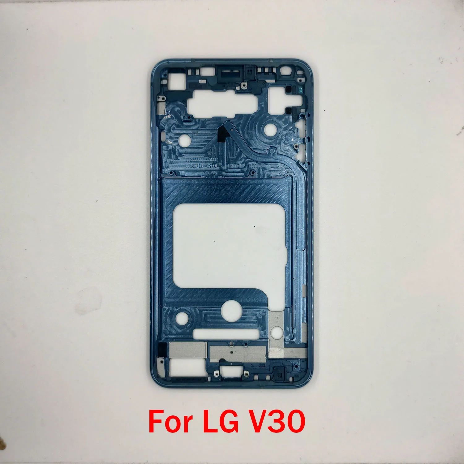 Фото Средняя рамка лучшего качества для LG G7 G8 G8X V30 V35 V40 V50 V50S V60 ThinQ Velvet Wing 5G ЖК-дисплей, передняя рамка, рамка корпуса №2
