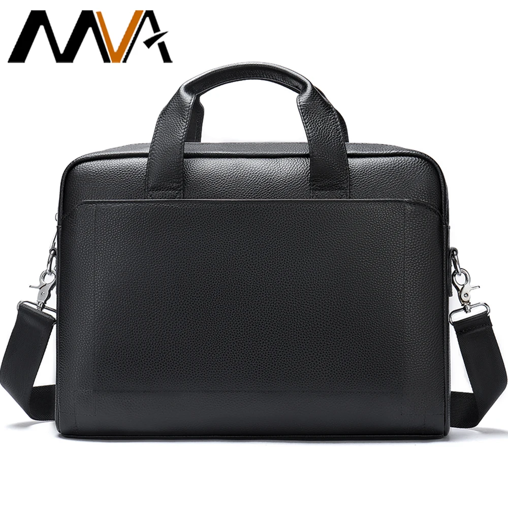 

Men's Executive Briefcase Bag Man 14"Laptop Bags For Men Porte-Documents Business Bag Leather Shoulder Bags Men Handbag 서류가방