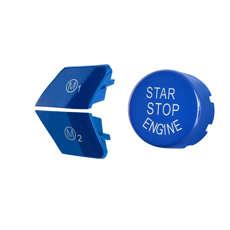 

Автомобильный руль M1 M2 Кнопка режима и кнопка запуска двигателя для BMW M3 M4 M5 M6 X5M X6M F10 F15 F16 F30 F34 F36 M Sport