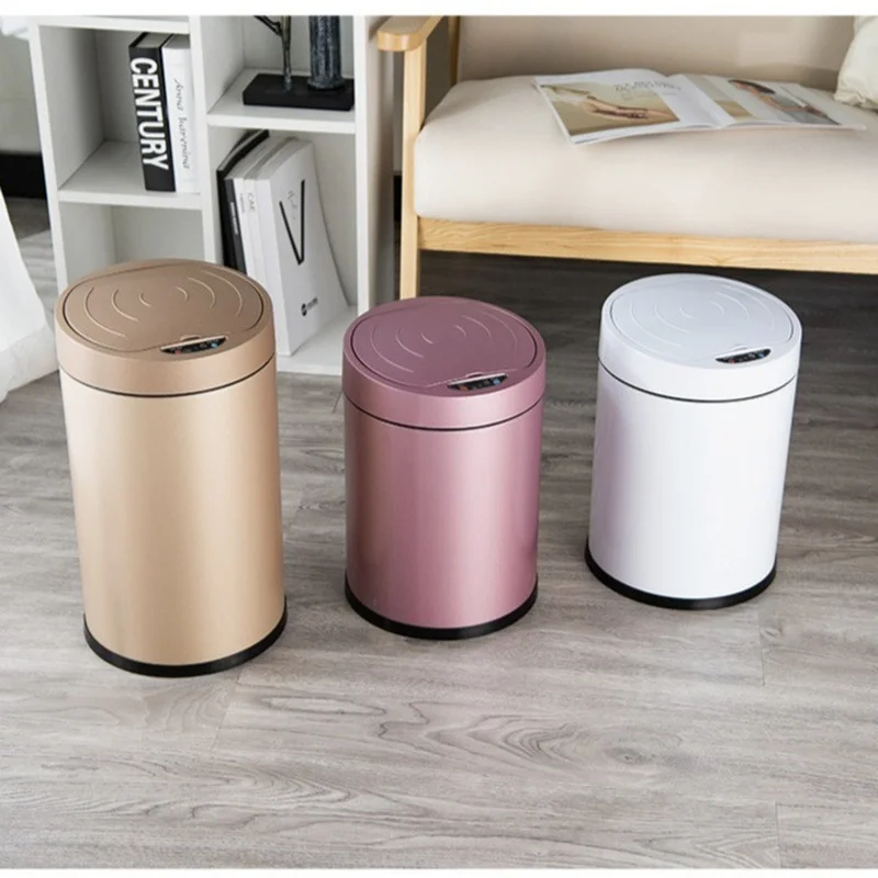 

Умный бытовой контейнер для мусора 8L, индукционный контейнер для мусора, умный контейнер для хранения