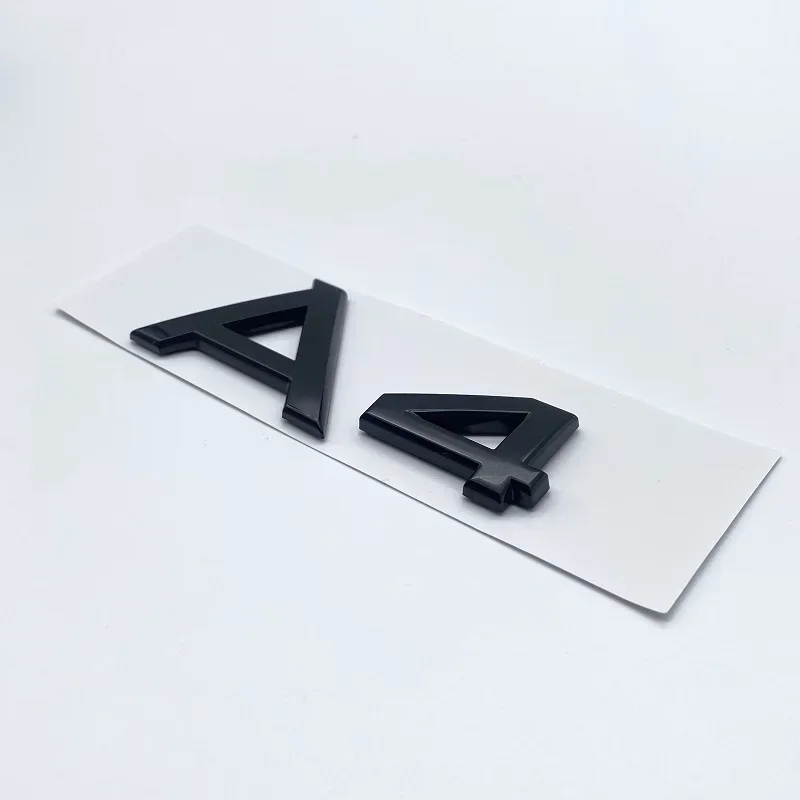 3D буквы цифры эмблема для Audi A4 40TFSI 45TFSI 50TFSI 30TDI значок на крышку багажника