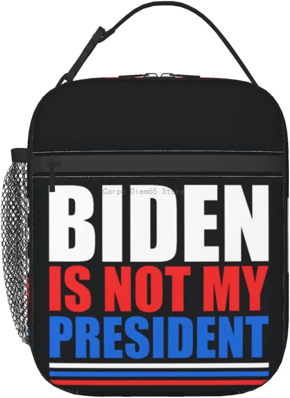

is not my president Lunch Bag Lunch Box Lunch Bag for Women Tote Bag Insulated Lunch Container