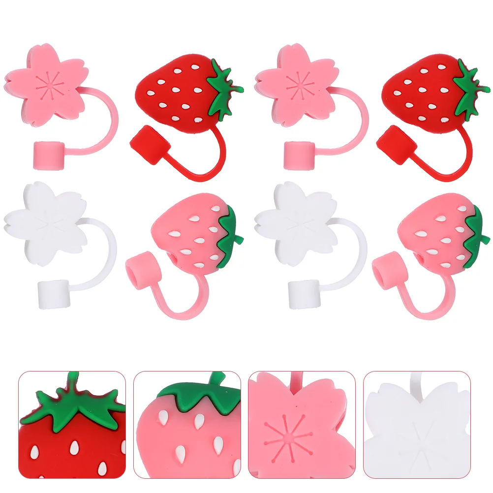 

8 шт., силиконовые трубочки для защиты от пыли