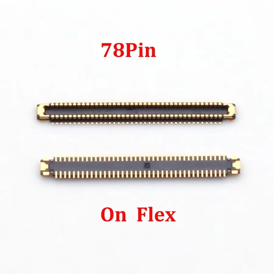 10 шт. разъем FPC для ЖК-экрана на материнской плате Samsung Galaxy A02 A32 A42 A52 A52S A72 A82 A33 A53 A73 A12