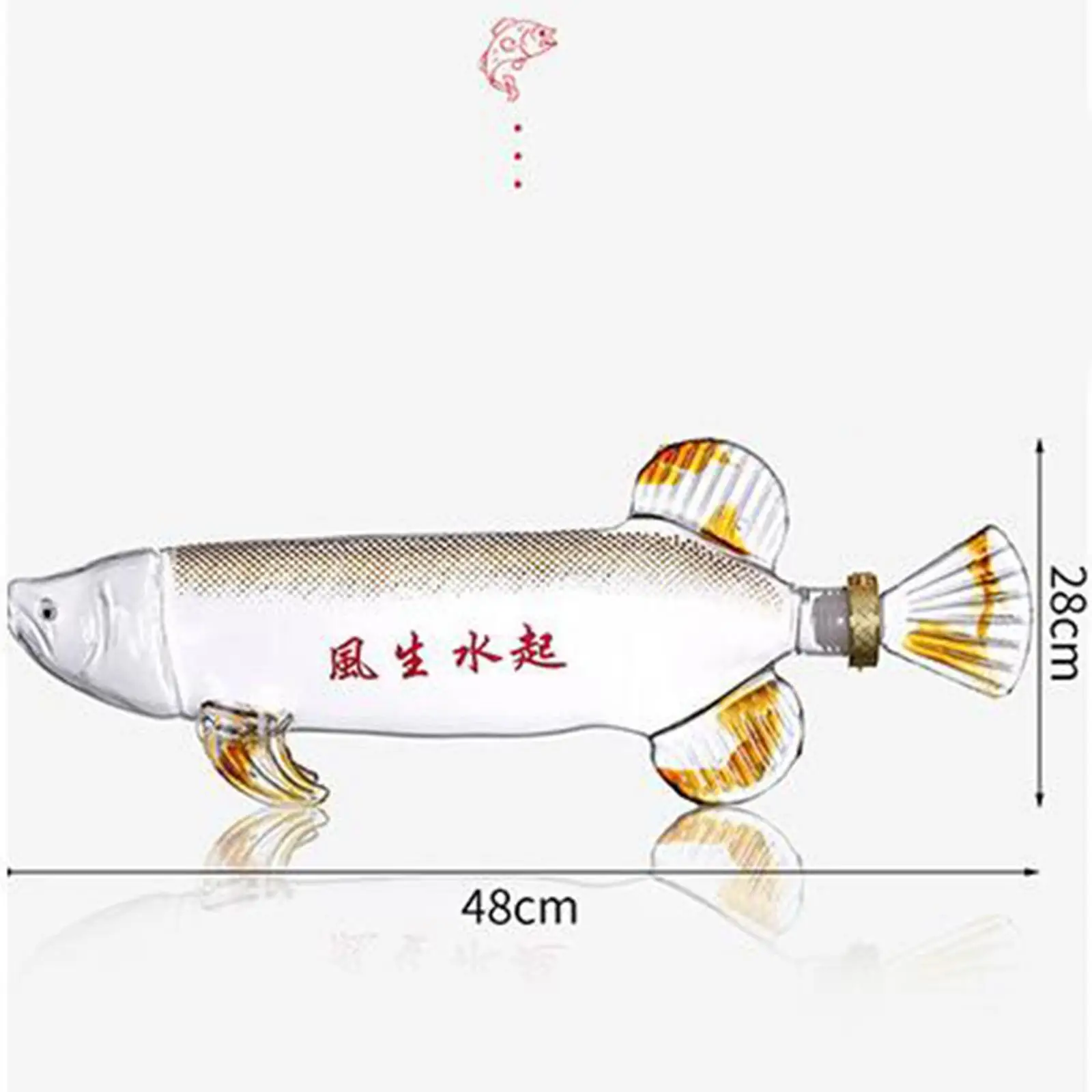 Уникальный Графин для вина с животными 1000 мл стеклянная бутылка Принадлежности