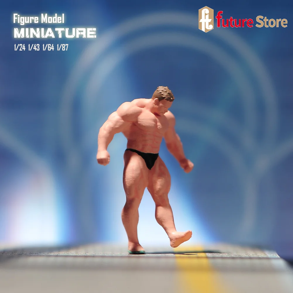 Муравьиная Смола 3D печать 1/87 1/64 1/43 1/24 Мужская миниатюрная фигурка модель Диона