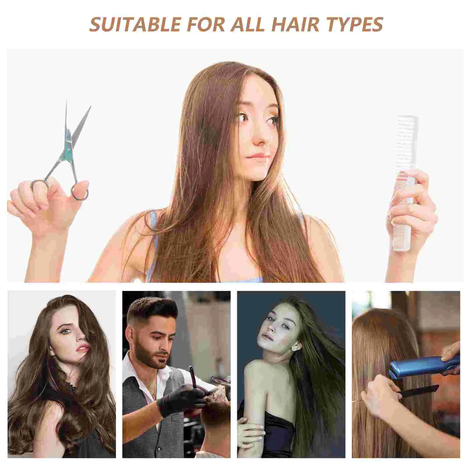 Расческа для тонкой стрижки Стилист Стрижка Синий Парикмахер Комод