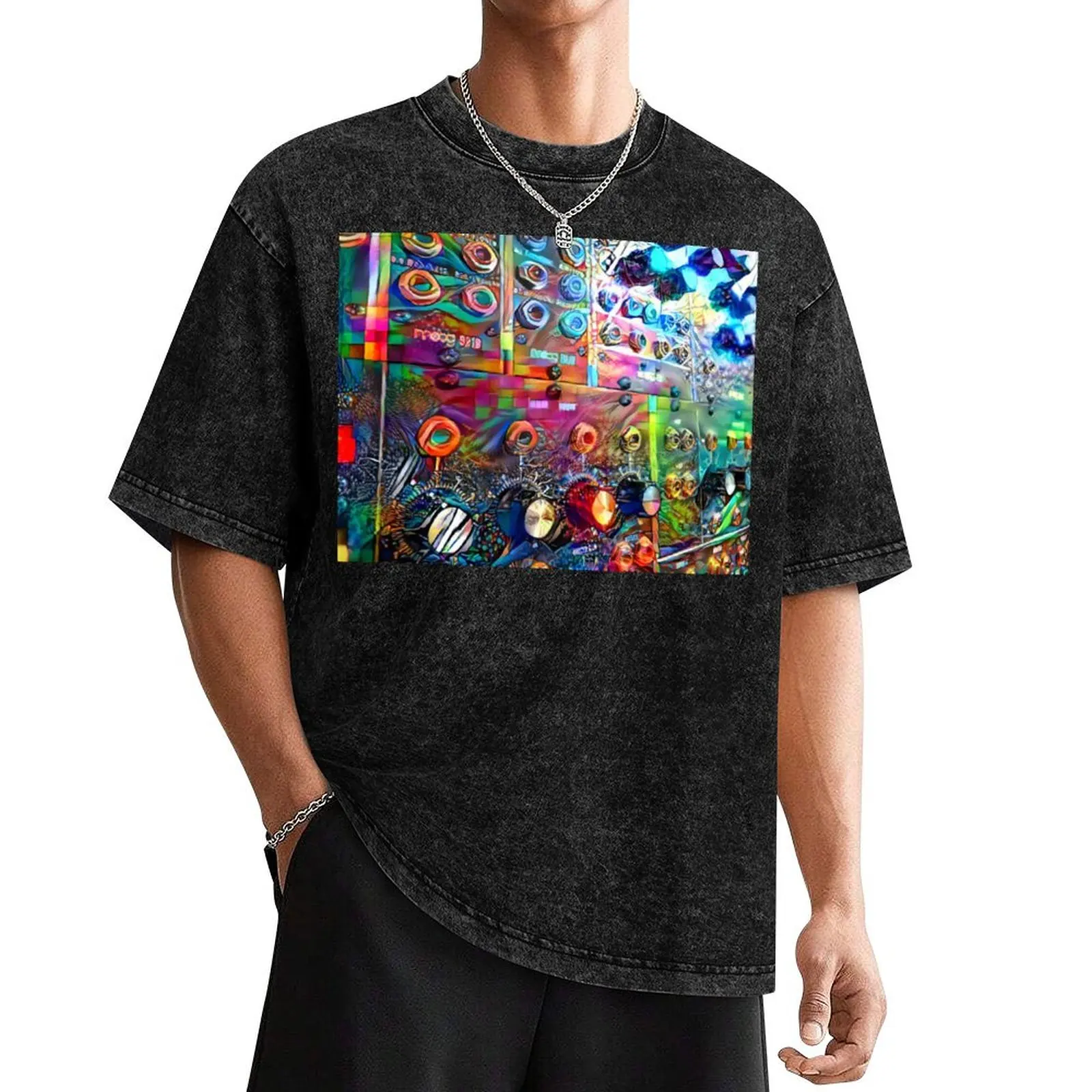 Модуль синтезатора — футболка с музыкальным двигателем Disco Synthpop 70-х и 80-х новое